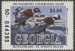 Scan of GA8 1992 MNH VF