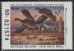 Scan of GA9 1993 MNH VF