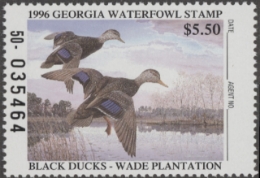 Scan of GA12 1996 MNH VF