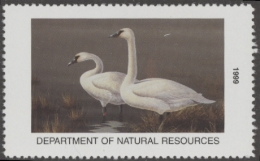 Picture of 1999 Iowa Duck Stamp MNH Faults