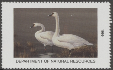 Picture of 1999 Iowa Duck Stamp MNH Faults