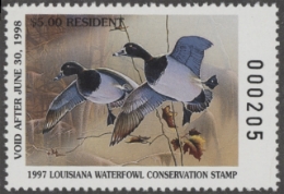 Scan of LA9 1993 MNH VF