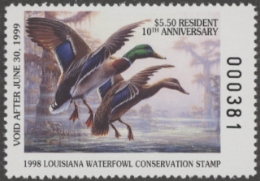 Scan of LA10 1993 MNH VF