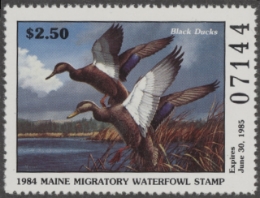 Scan of ME1 1984 MNH VF
 First of State