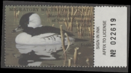 Scan of MD19 1992 MNH VF