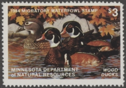 Picture of 1984 Minnesota Duck Stamp MNH VF