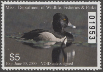 Picture of 1999 Mississippi Duck Stamp MNH VF