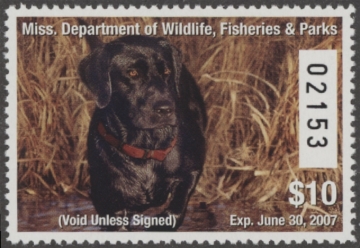 Picture of 2006 Mississippi Duck Stamp MNH VF