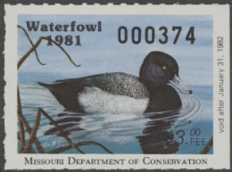 Scan of MO3 1981 MNH VF