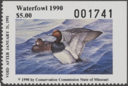 Scan of MO12 1990 MNH VF