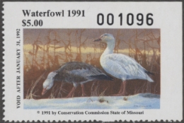 Scan of MO13 1991 MNH VF