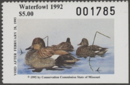 Scan of MO14 1992 MNH VF