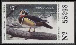 Picture of 1995 Nevada Duck Stamp MNH VF