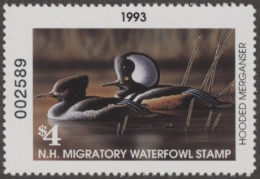 Picture of 1993 New Hampshire Duck Stamp MNH VF