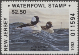 Scan of NJ10 1993 MNH VF