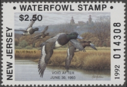 Scan of NJ9 1992 MNH VF