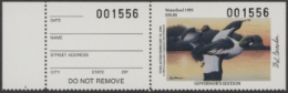 Scan of MO17HG 1995 MNH VF
 Governor's Edition