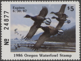 Scan of OR3 1986 MNH VF