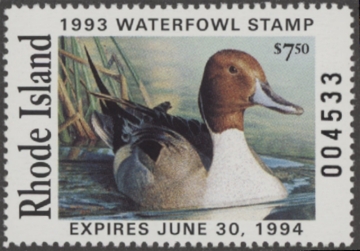 Picture of 1993 Rhode Island Duck Stamp MNH VF