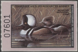 Scan of TN13  MNH VF
 1991Tennessee