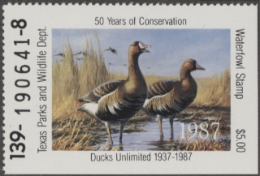 Scan of TX7 1987 MNH VF