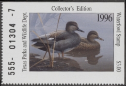 Scan of TX16 1996 MNH VF