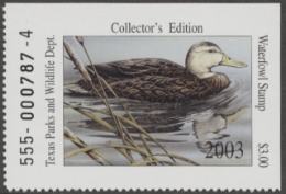 Scan of TX23 2003 MNH VF