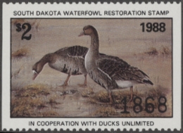 Scan of SD6 1988 MNH VF
