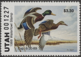 Scan of UT3 1988 MNH VF