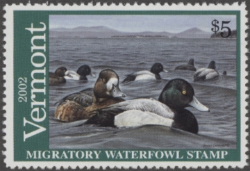 Picture of 2002 Vermont Duck Stamp MNH VF