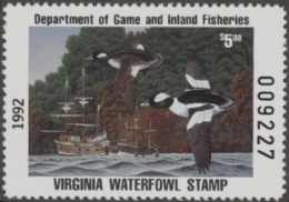 Scan of VA5 1992 MNH VF