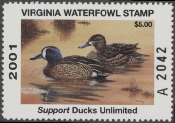 Picture of 2001 Virginia Duck Stamp MNH VF