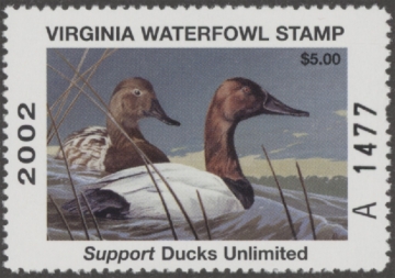Picture of 2002 Virginia Duck Stamp MNH VF