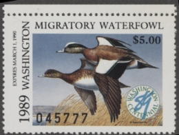 Scan of WA4 1989 MNH VF