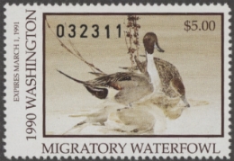 Scan of WA5 1990 MNH VF