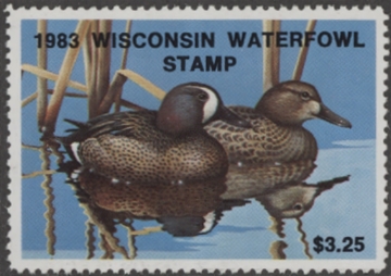 Picture of 1983 Wisconsin Duck Stamp MNH VF