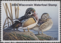 Picture of 2005 Wisconsin Duck Stamp MNH VF