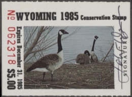 Scan of WY2 1985 Used VF