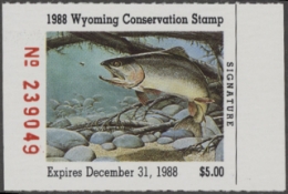 Scan of WY5 1988 MNH VF