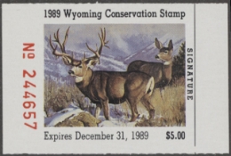 Scan of WY6 1989 MNH VF