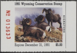 Scan of WY8 1991 MNH VF
