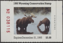 Scan of WY12 1995 MNH VF