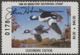 Scan of NH6GS 1988 MNH VF
 Governor's Edition