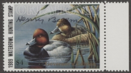 Scan of OK10GS 1989 MNH VF
 Governor's Edition