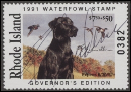 Scan of RI3GS 1991 MNH VF
 Governor's Edition