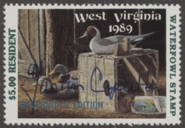Scan of WV3GS 1989 MNH VF
 Governor's Edition