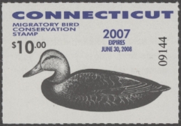 Picture of 2007 Connecticut Duck Stamp MNH VF