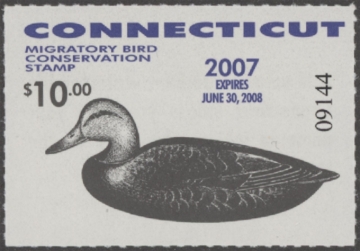 Picture of 2007 Connecticut Duck Stamp MNH VF