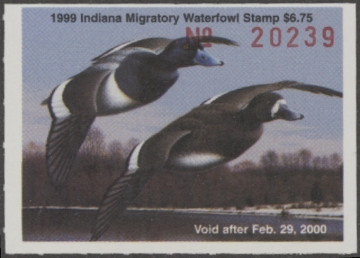 Picture of 1999 Indiana Duck Stamp MNH VF