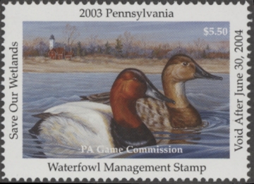 Picture of 2003 Pennsylvania Duck Stamp MNH VF